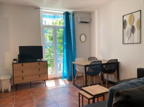 Hyères centre ville, magnifique T2 climatisé
